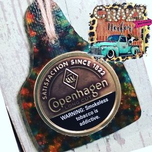 Cow Tag Car Freshies